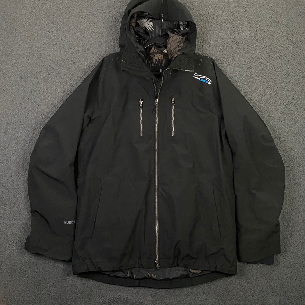 DaKine Gore Tex Jacket Mens Medium Go Pro Waterproof Rain Snow Board